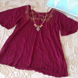 Lucky Brand Love in Love Tunic